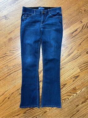 Democracy Dark Blue Flare Jeans Size 10